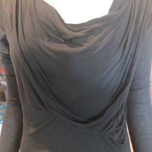 Improvd cowl neck dress